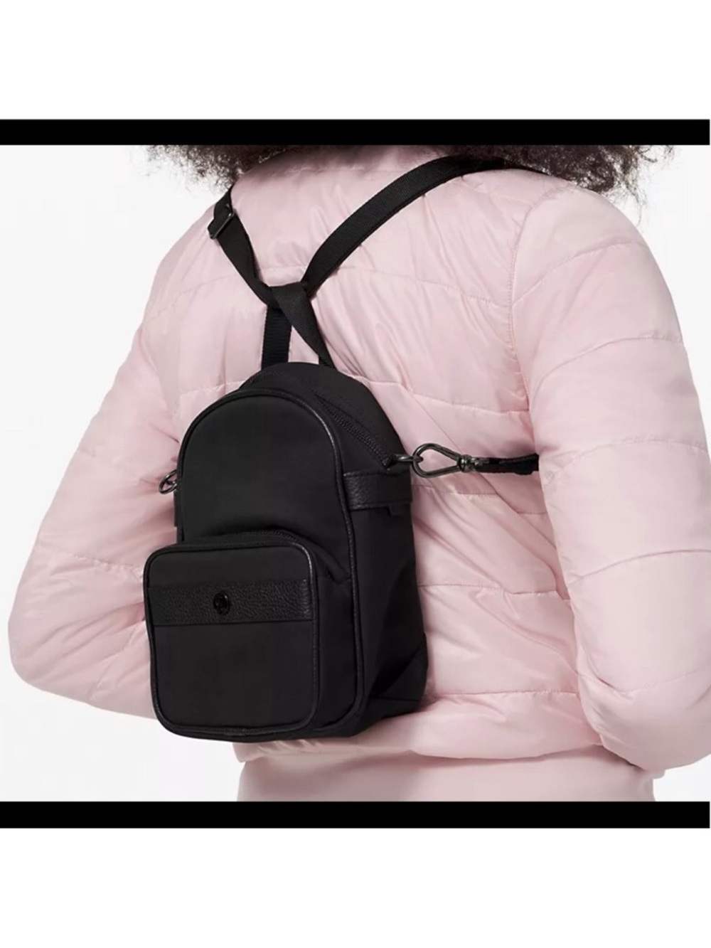 Lululemon Now and Always Convertible Bag *Mini in Black